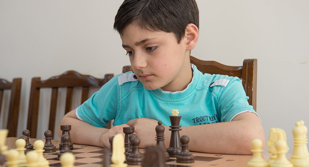 Открытие шахматной школы в Шенгавите. Ереван