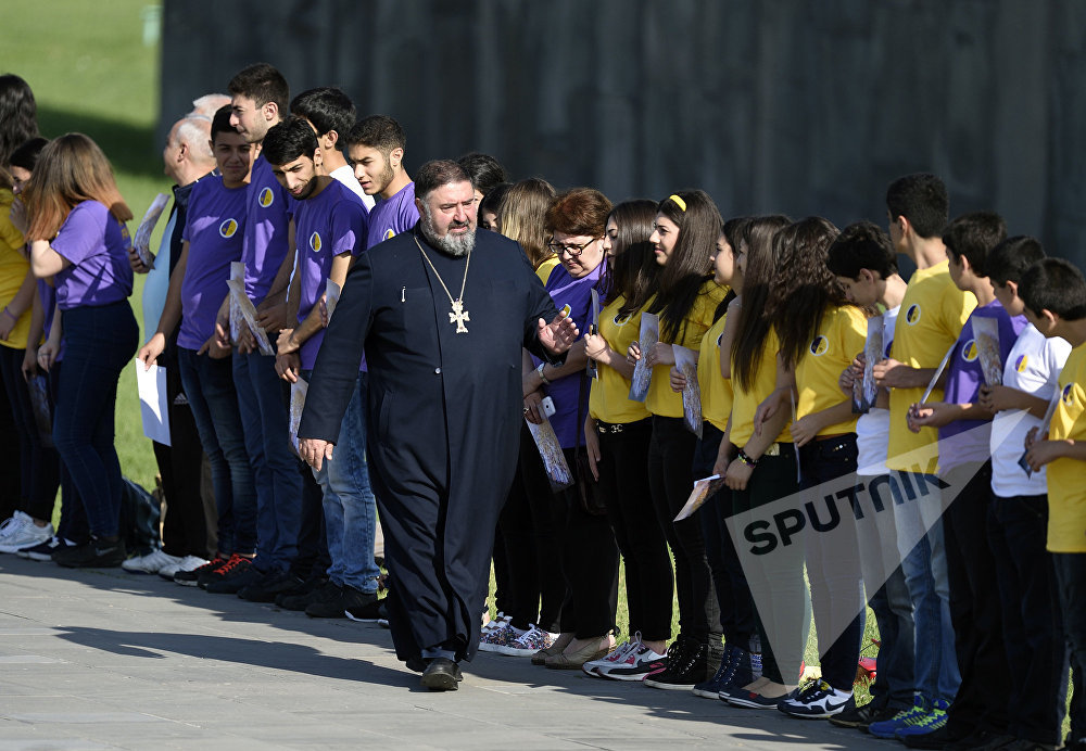 Папа Римский посетил Мемориал жертв Геноцида армян